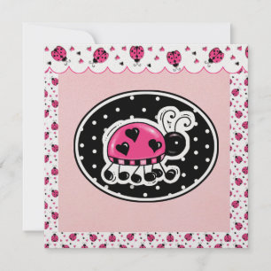 Lucky LadyBug - SRF Invitation