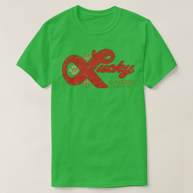 Lucky Lager T-Shirt (Design Front)