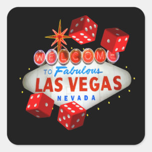 Lucky Las Vegas Stickers