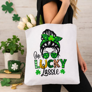 Lucky Lassie St. Paddy's Tote Bag