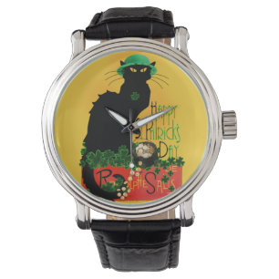 Lucky Le Chat Noir St. Patrick's Day Watch