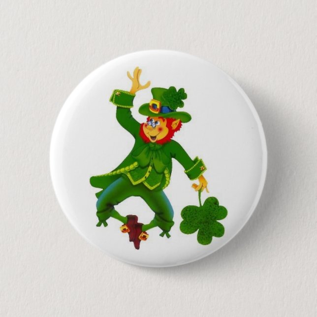 Lucky Lep Button (Front)