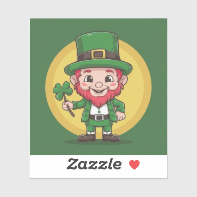Lucky Leprechaun and Clover (Sheet)
