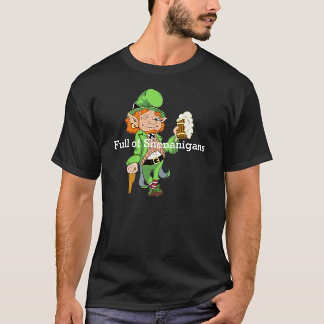 Lucky Leprechaun Apparel T-Shirt (Front)