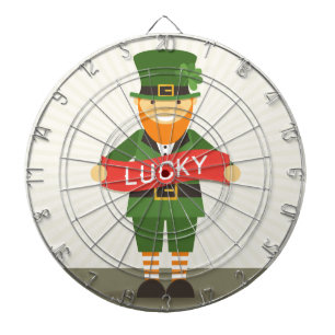 lucky leprechaun dartboard