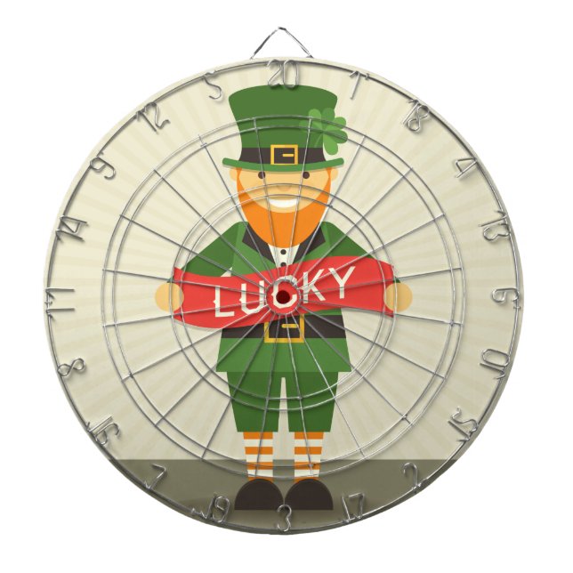lucky leprechaun dartboard (Front)