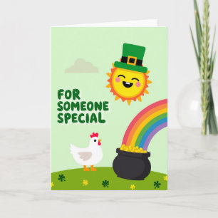 Lucky Leprechaun Gold Card