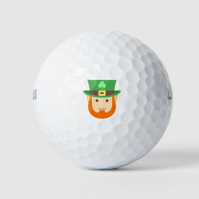 Lucky Leprechaun Golf Balls (Front)