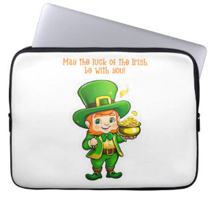 Lucky Leprechaun’s Treasure  Laptop Sleeve