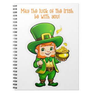 Lucky Leprechaun’s Treasure Notebook
