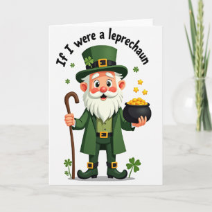 Lucky Leprechaun Scene Card