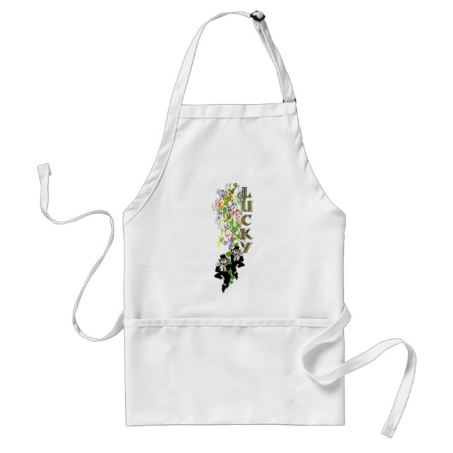 Lucky Leprechaun Standard Apron (Front)