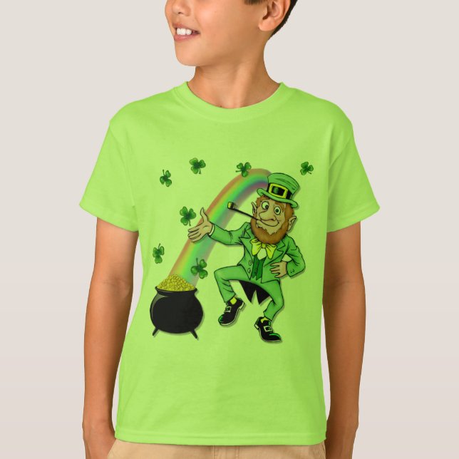 Lucky Leprechaun T-Shirt (Front)