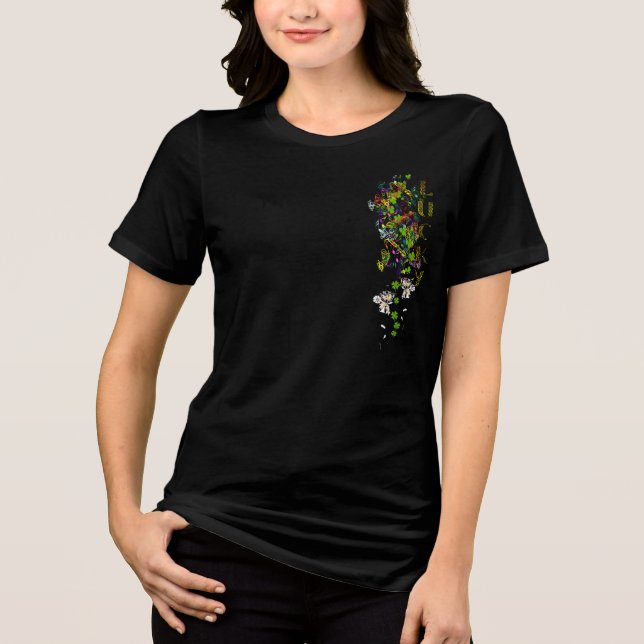 Lucky Leprechaun Tri-Blend Shirt (Front)