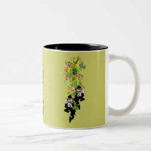 Lucky Leprechaun Two-Tone Coffee Mug