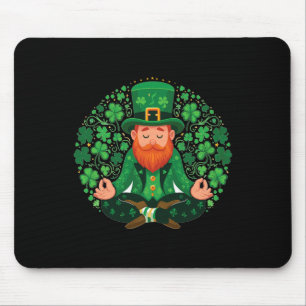 Lucky Leprechaun Yoga Meditation And Relaxation Ir Mouse Mat