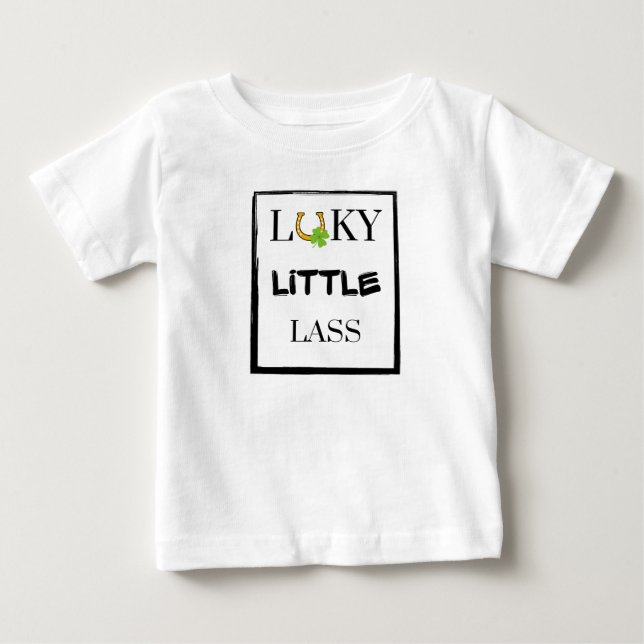 Lucky Little Lass Tshirt (Front)