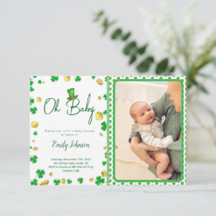 Lucky Little One – St. Patrick’s Day Baby Shower Invitation