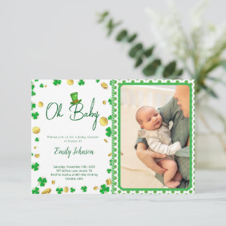 Lucky Little One – St. Patrick’s Day Baby Shower Invitation