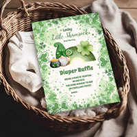 Lucky Little Shamrock Baby Shower Diapper Raffle
