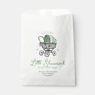 Lucky Little Shamrock St Patricks Baby Shower Favour Bags