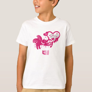 LUCKY LOVE ELEPHANT CUPID ELEPHANT BY MASANSER T-Shirt