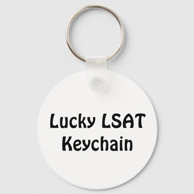 Lucky LSAT Keychain (Front)