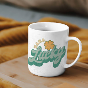 Lucky Mama Mother Shamrock Coffee Mug