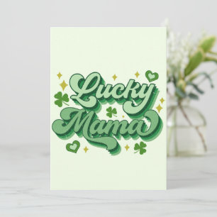 Lucky Mama St Patrick's Day Holiday Card