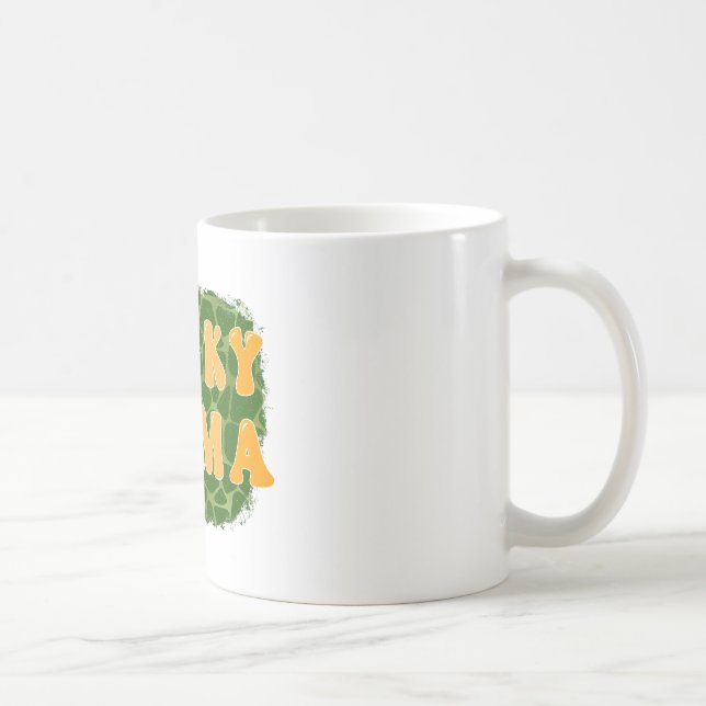 Lucky Mama Sublimation Coffee Mug (Right)