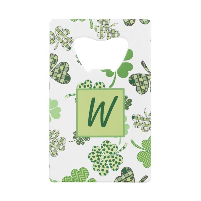 Lucky Monogram Clovers (Front)