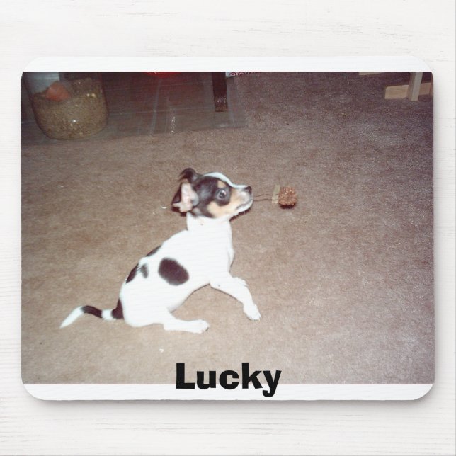 Lucky Mouse Mat (Front)