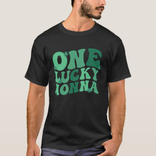 Lucky Nonna Grandmother St Patrick's Day Nonna Gra T-Shirt