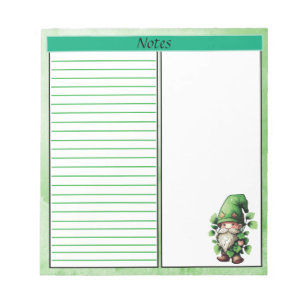 Lucky Notes St. Patrick’s Day Notepad
