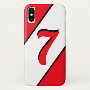 Lucky Number Seven iPhone X Case