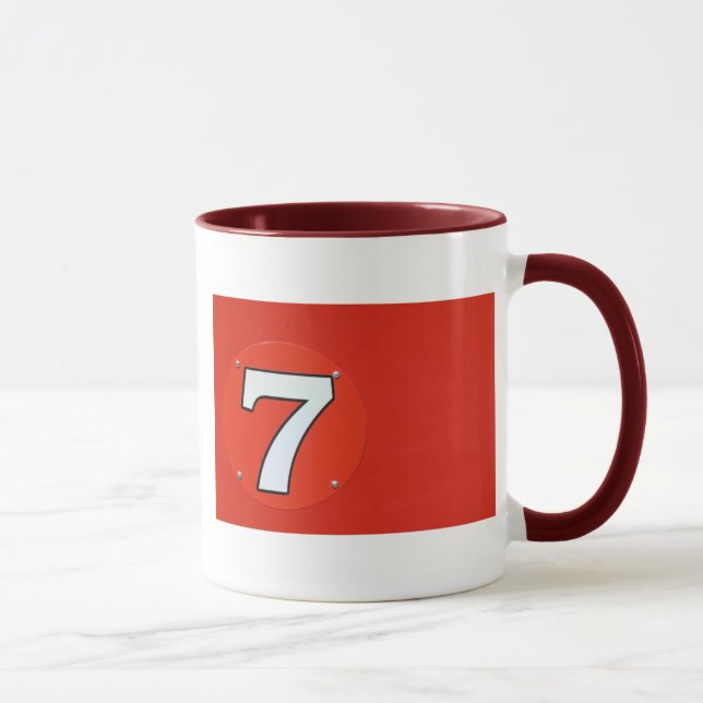 Lucky Number Seven Mug (Right)