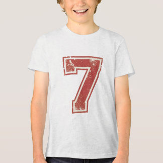 lucky number seven Tri-Blend shirt