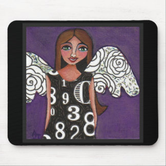 LUCKY NUMBERS ANGEL - a blessed mousepad