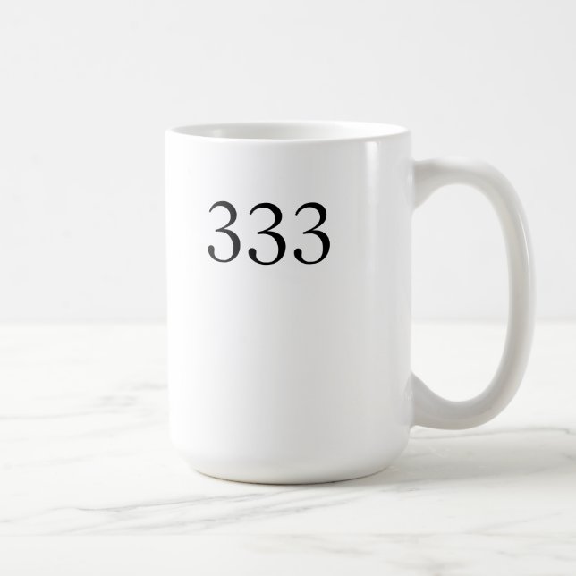 Lucky numbers? Or simply a Tesla fan? Coffee Mug (Right)
