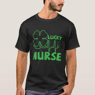 Lucky Nurse Four Leaf Clover The Hope In Nurse T-Shirt