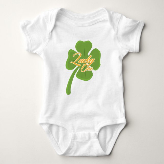Lucky One  Baby Bodysuit (Front)