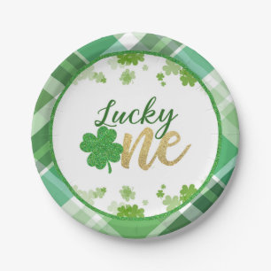 Lucky One Birthday Plate