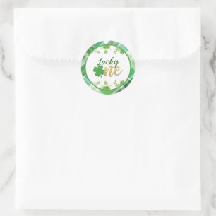 Lucky One Birthday Sticker