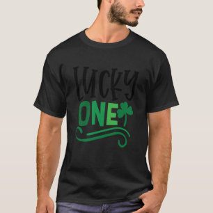 Lucky One C Irish Ireland Green T-Shirt