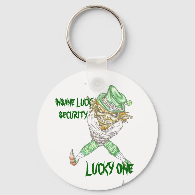 Lucky one ley chain key ring (Front)