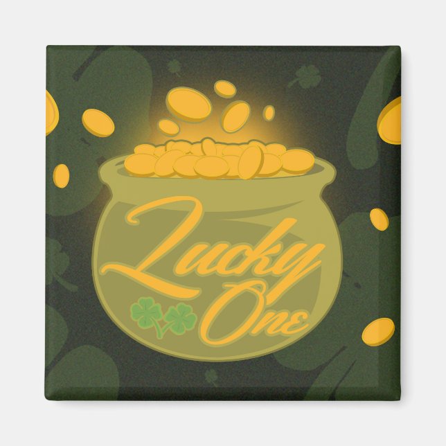 Lucky One Magnet (Front)