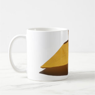 lucky origami crane coffee mug