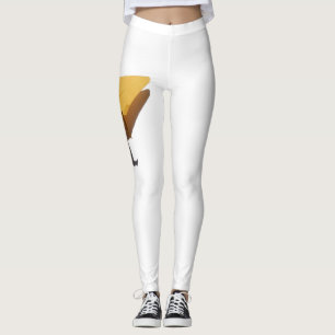 lucky origami crane leggings