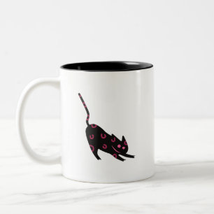 Lucky Panther Mug   Bold Cat Energy