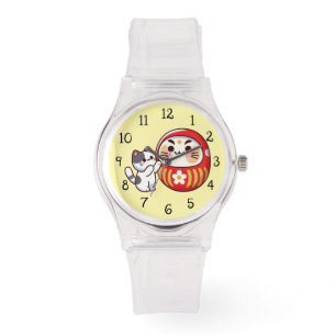 Lucky Paws & Daruma Watch